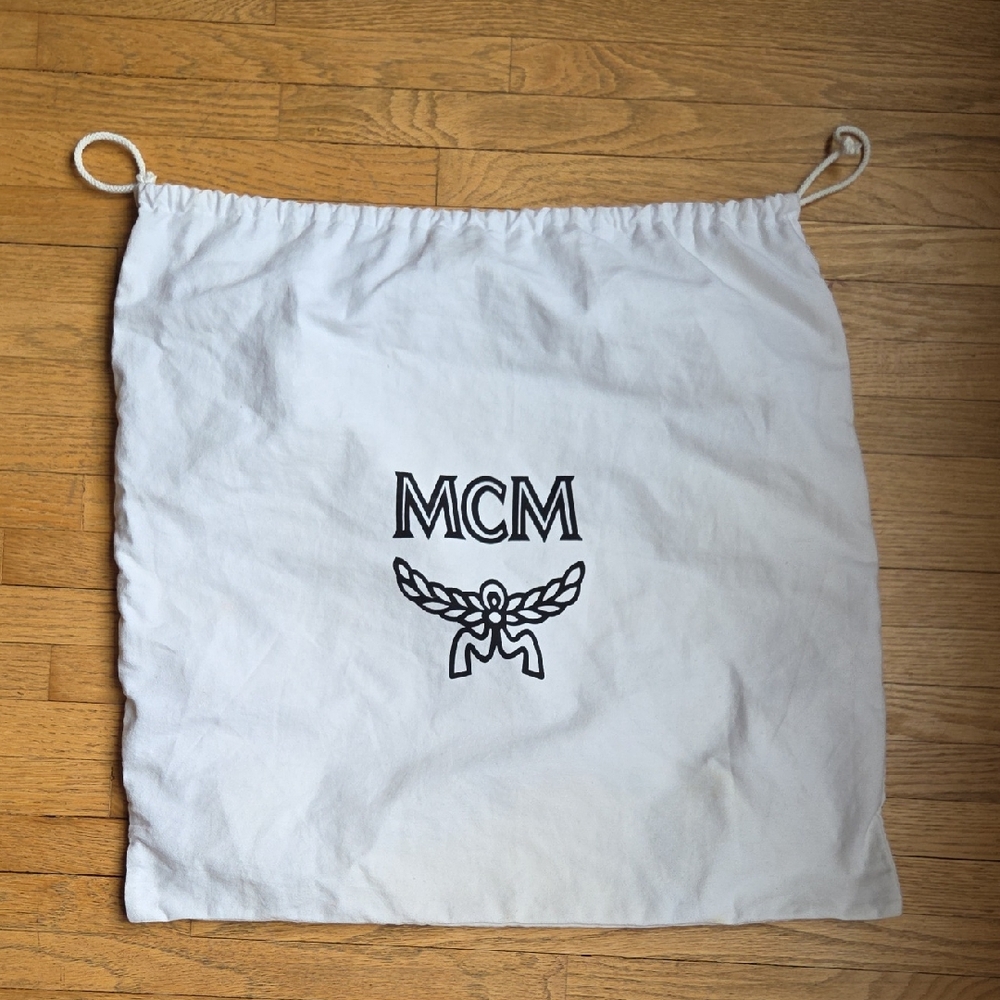 Large MCM White Dust Bag